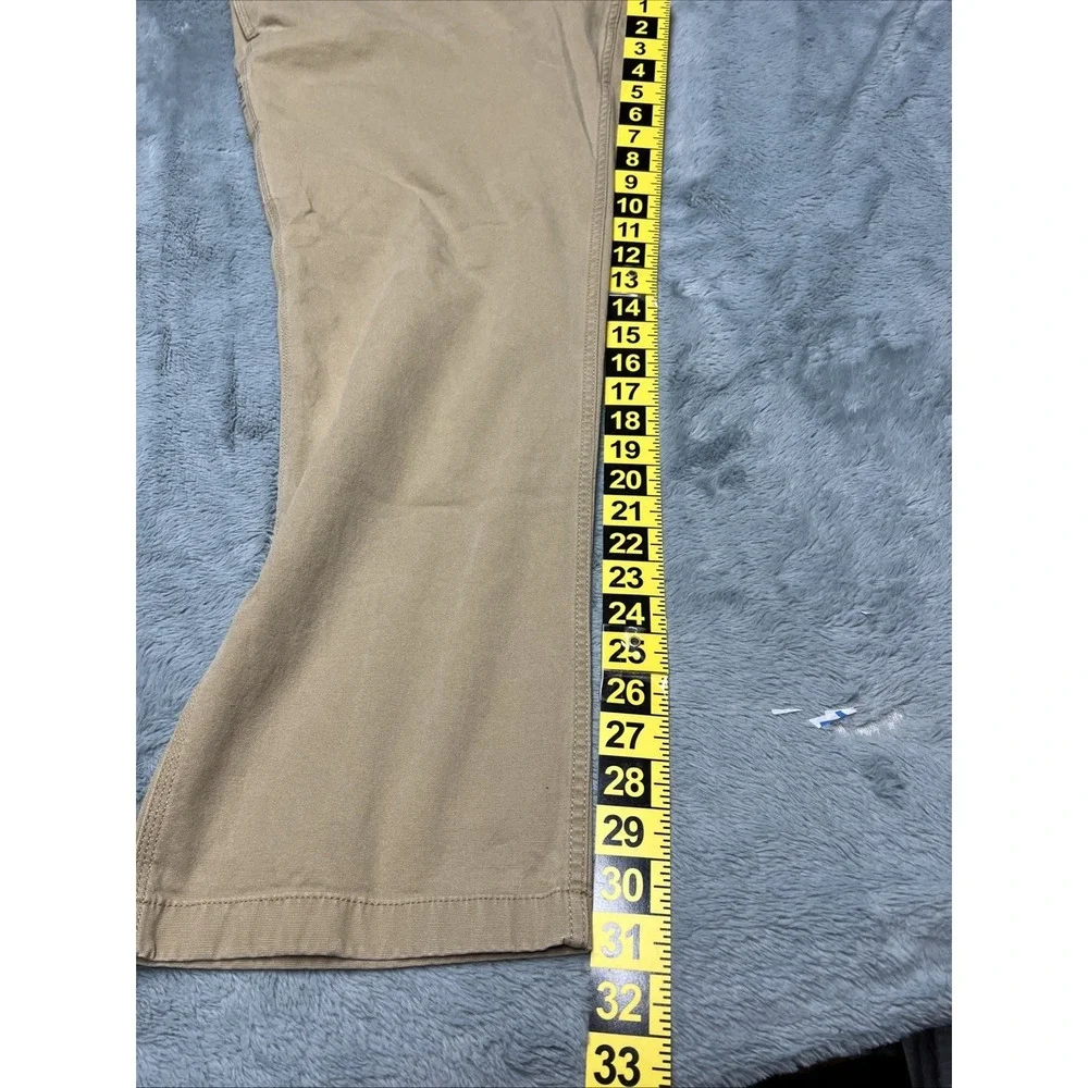 Carhartt Relaxed Fit Pants Men's 42x32 Utility Skater Streetwear Khaki Hip Hop - Picture 12 of 16